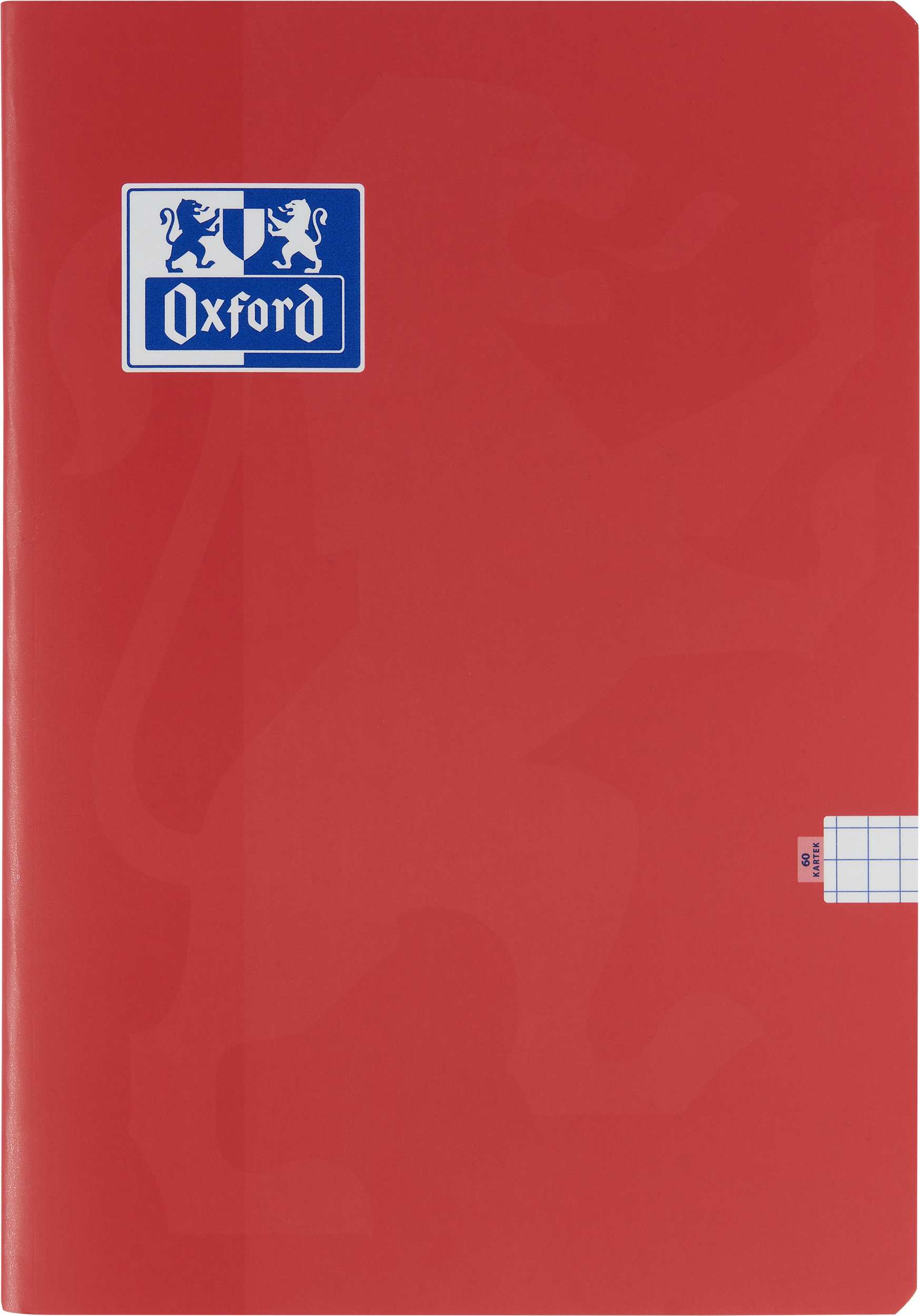 Zeszyt  A5/60k kratka Oxford Essentials 90g