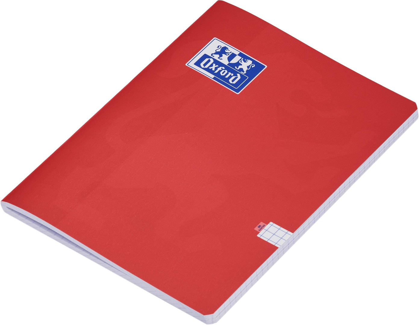 Zeszyt  A5/60k kratka Oxford Essentials 90g