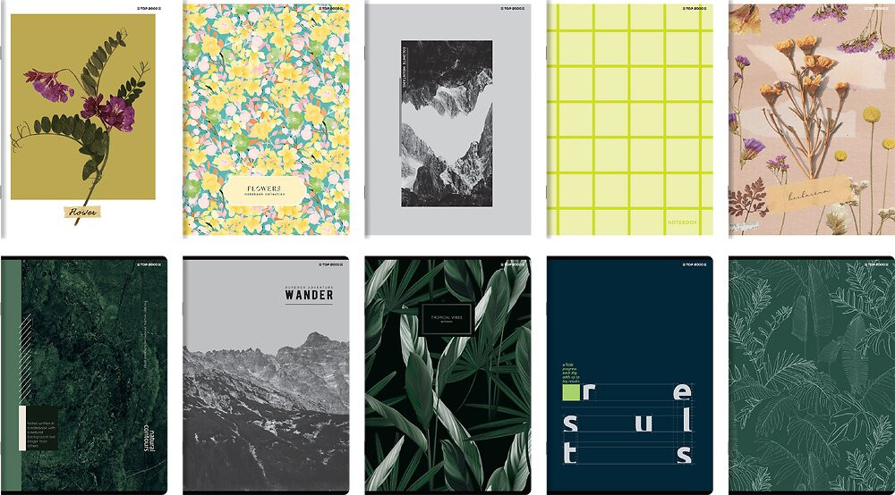 Zeszyt A5/80k kratka Megamix  70g 400181770 TOP2000