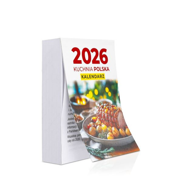 Kalendarz zdzierak A6 kuchnia polska TOMPRESS
