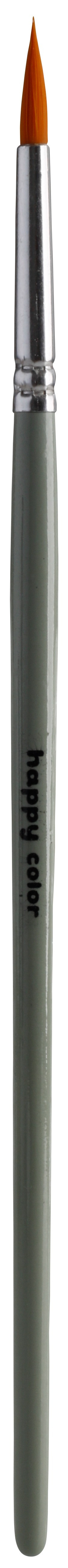 Pędzel hobby okrągły nr 4 Happy Color syntetyk HA 7260 102