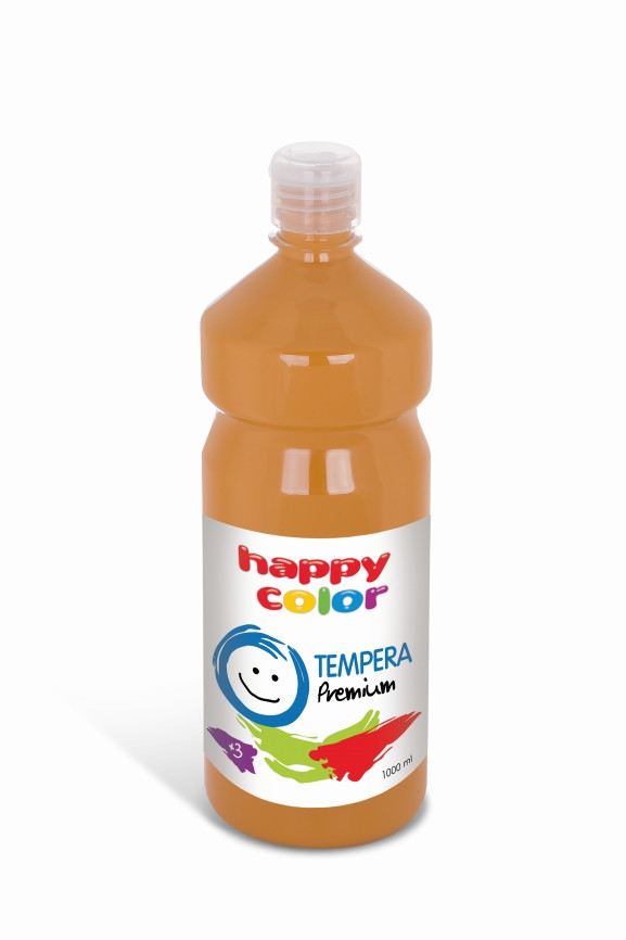 Farba Staedtler Tempera Premium 1000ml. brązowy Happy Color HA 3310 1000-7