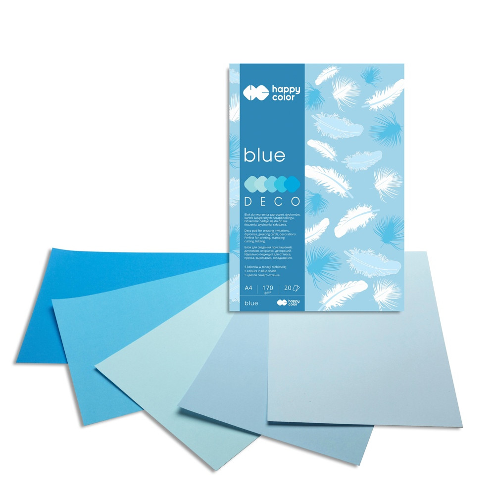 Blok Deco A4 20ark Happy Color 5kol  Blue Staedtler HA 3717 2030-032