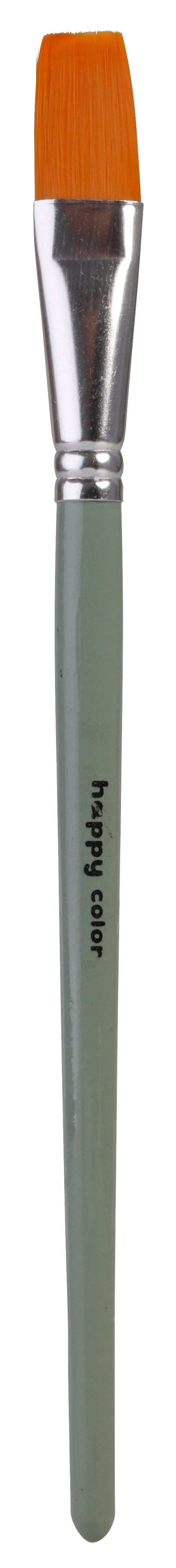 Pędzel hobby, syntetyk, płaski nr 18 Happy Color HA 7261 1022-18