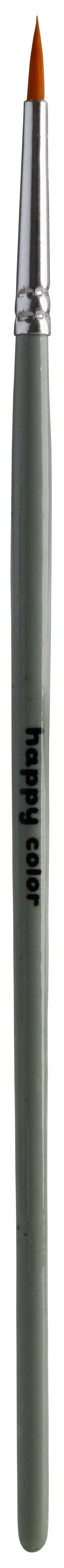 Pędzel hobby okrągły nr 2/0 Happy Color syntetyk HA 7260 1022-2/0