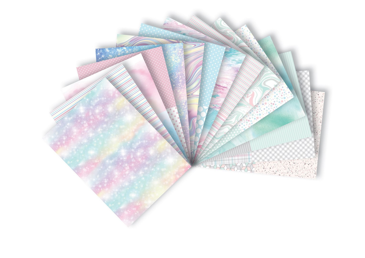 Blok z motywami Pastel A4/80g Happy Color