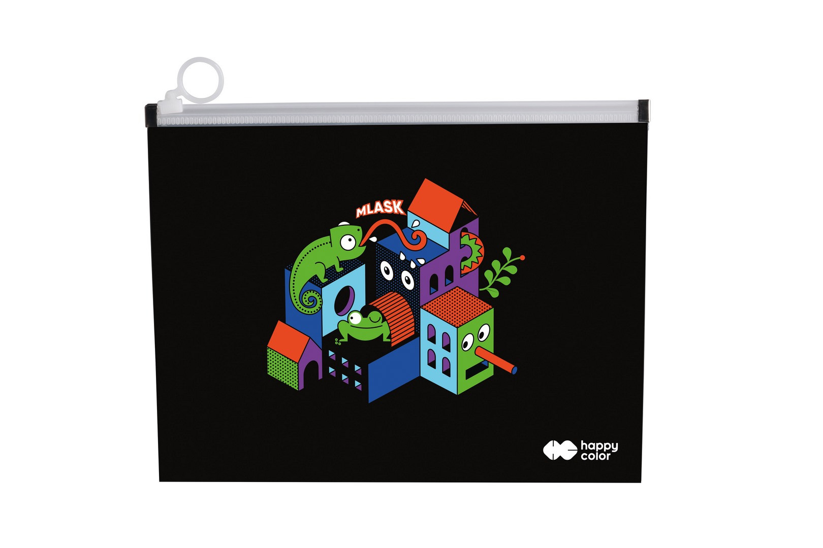 Teczka B4 PP z suwakiem Me&City Happy Color