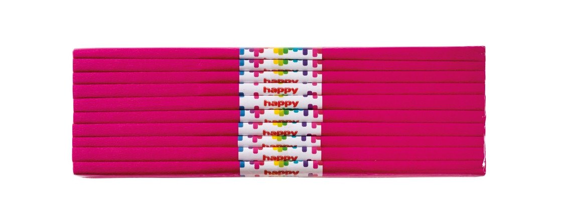 Bibuła marszczona 50x200 amarant 10szt. Happy Color