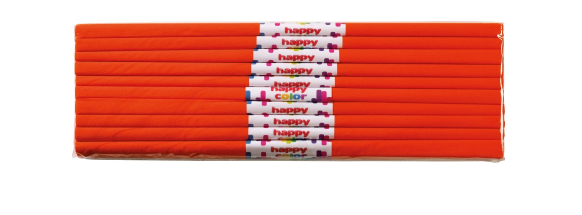 Bibuła marszczona 50x200 jasnoczerwona 10szt. Happy Color