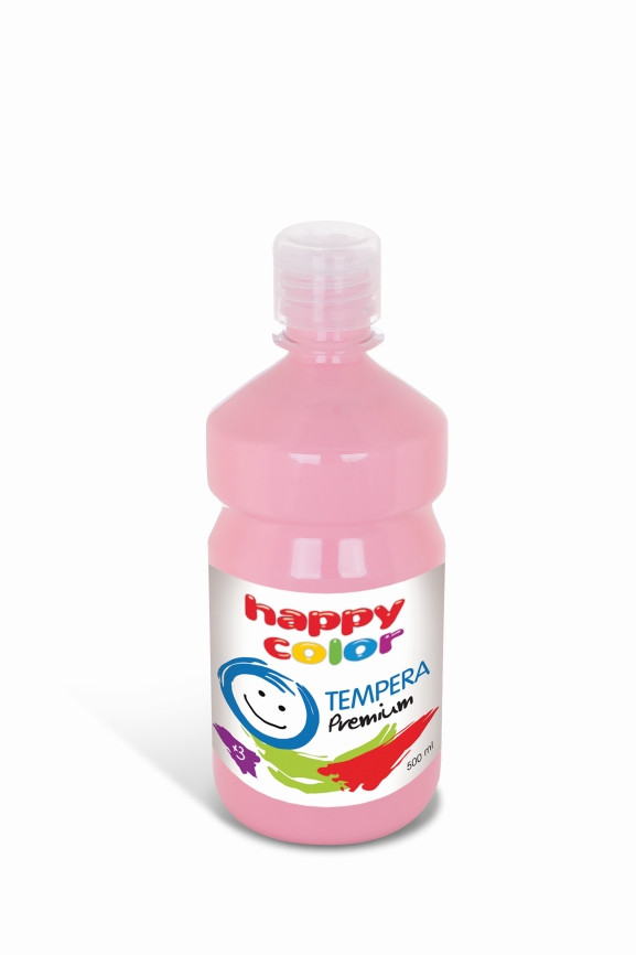 Farba Staedtler Tempera Premium 500ml. różowy Happy Color HA3310-0500-20