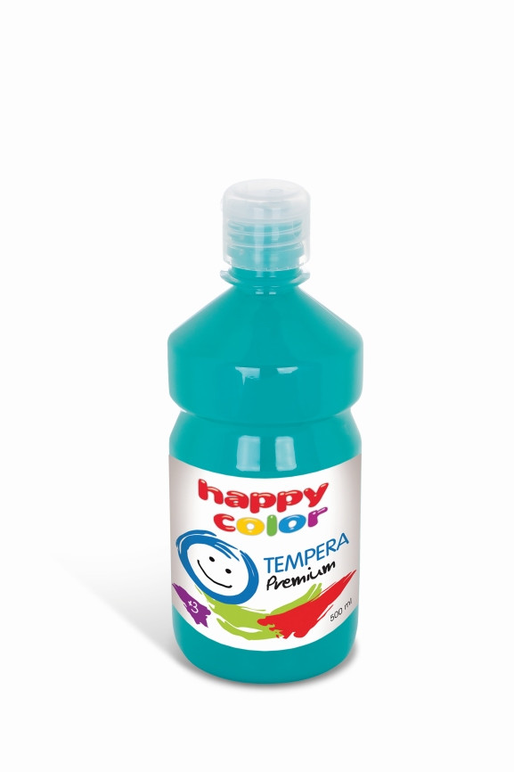 Farba Staedtler Tempera Premium 500ml. turkusowy Happy Color HA 3310 0500-39