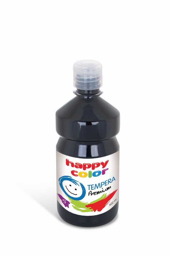 Farba Staedtler Tempera Premium 500ml. czarny Happy Color HA 3310 0500-9