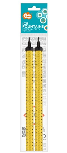 Fontanna tortowa 25cm/2szt. Godan