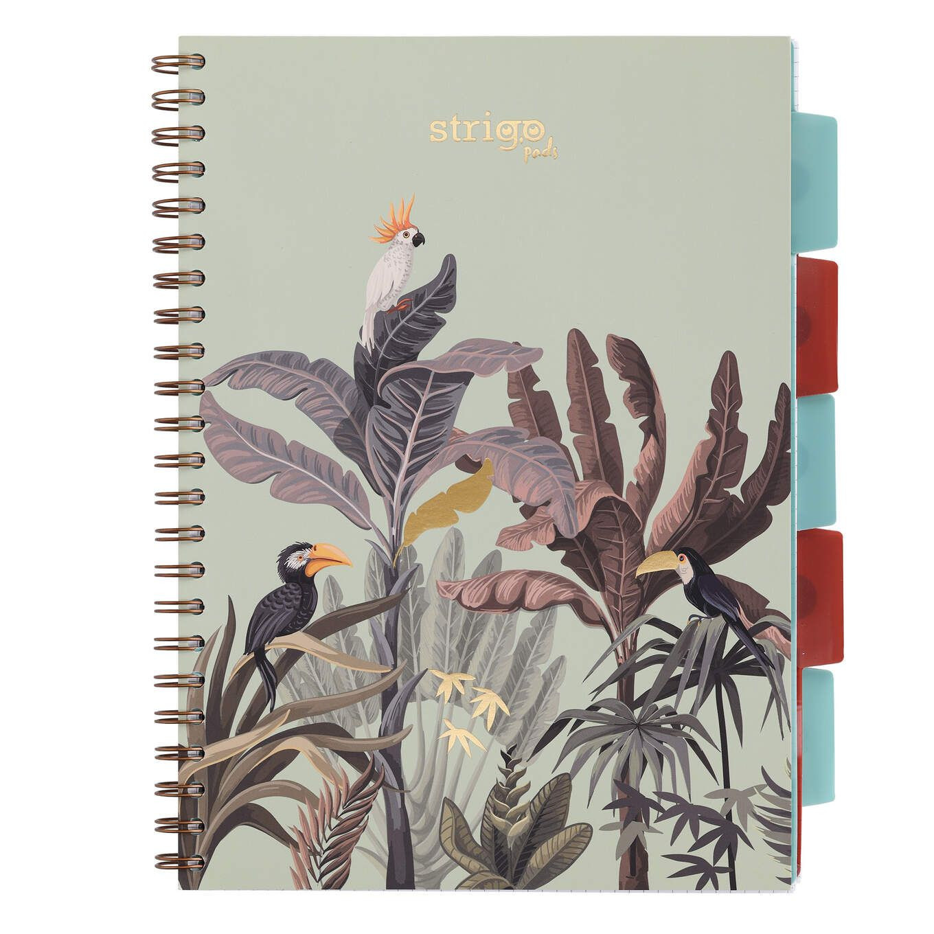 Kołozeszyt A4/100k. kr Project Book Afryka 80g Strigo PADS066 WPC