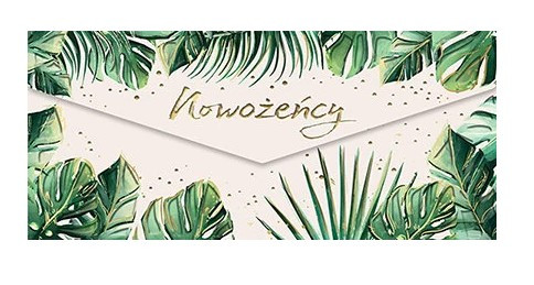 Koperta Ślub Monstera Henry
