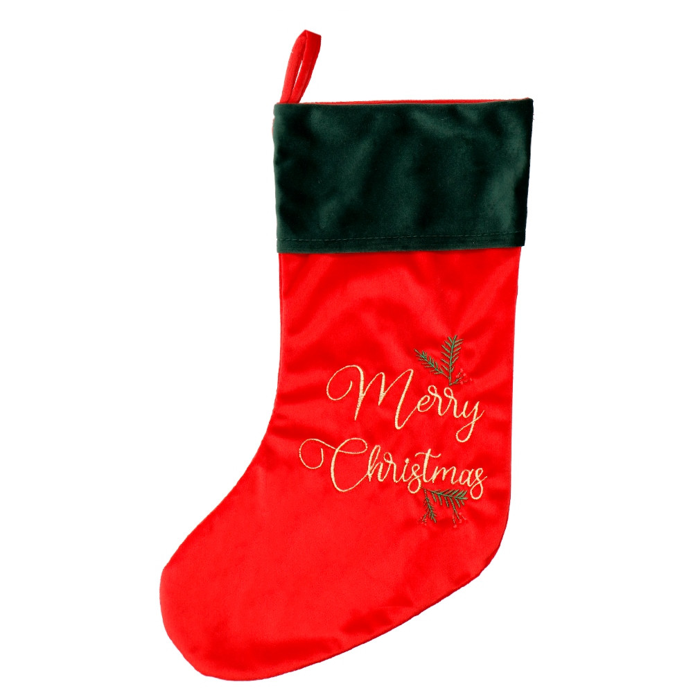 Skarpeta świąteczna z napisem Incood