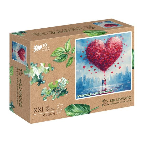 Drewniane puzzle- Milliwood-Miłość wisi w powietrzu  Alexander