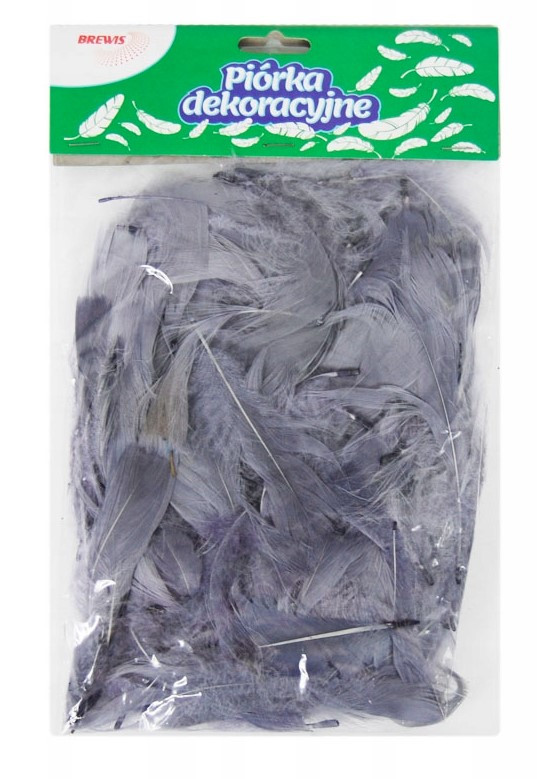 Piórka 7g (5-12cm) P7-13 Szare Brewis