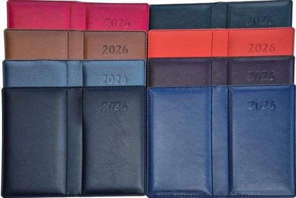 Kalendarz książkowy A6 dzienny M7 Beskidy