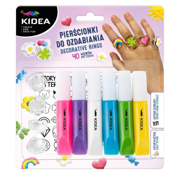 Pierścionki do ozdabiania PSDOKA Kidea Derform