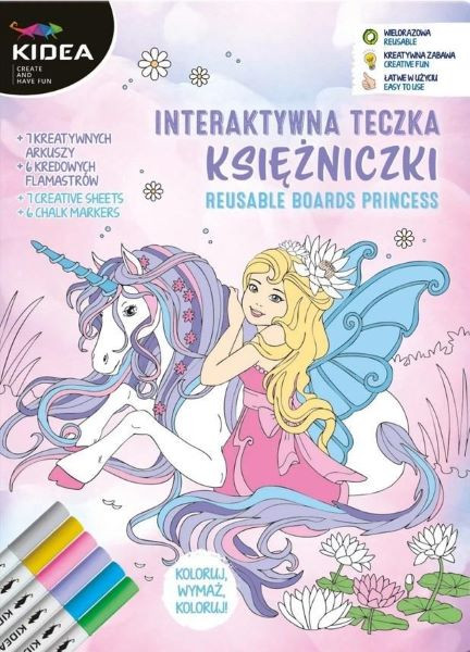 Interaktwyna teczka Księżniczki Kidea ITUKKA Derform