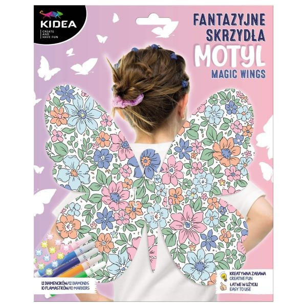 Skrzydła fantazyjny motyl Kidea SKFMKA Derform
