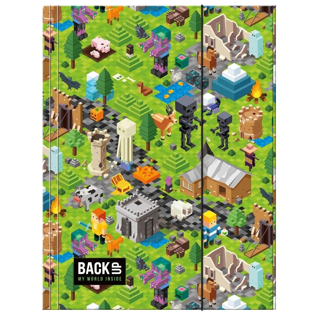 Teczka z gumką A4 Backup 8 A 61 TGA4B8A61 Derform