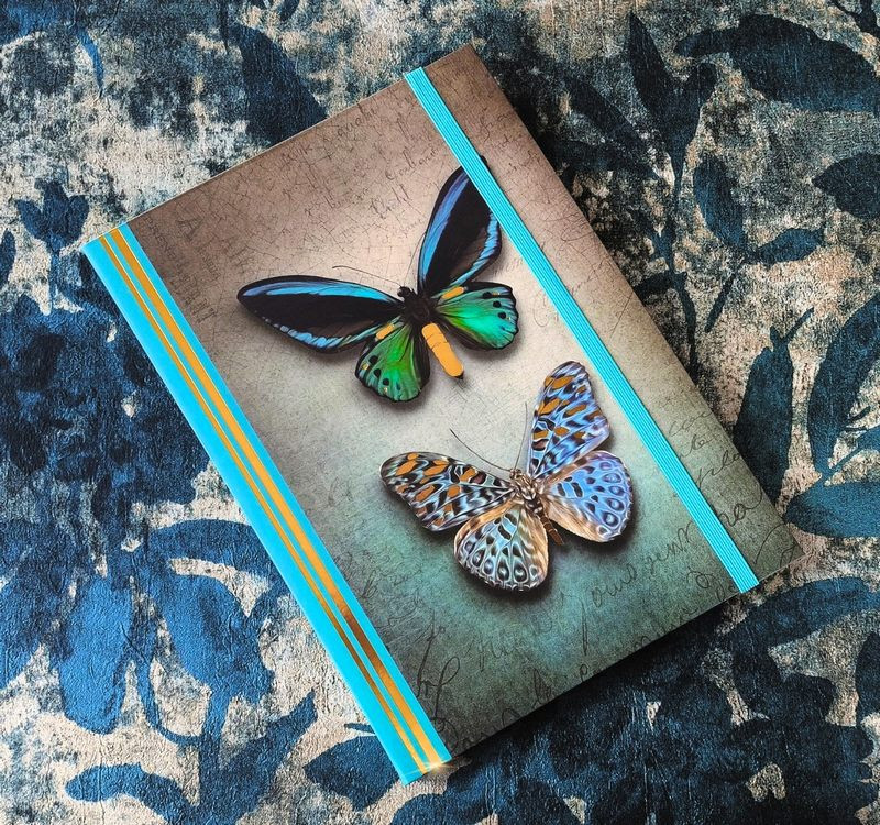 Notatnik Wings Para Motyli A5/80k linie 90g Narcissus Sztuka Rodzinna