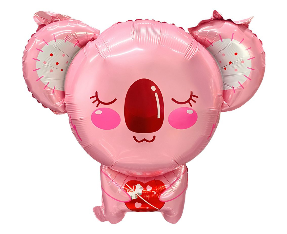 Balon foliowy Koala różowa 49x54cm FG-COF1 GoDan