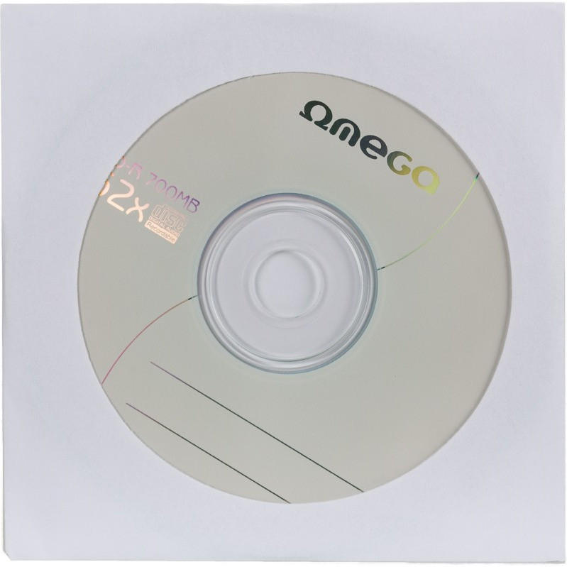 PŁYTY CD-R 700MB OMEGA 52X (1) KOPERTA