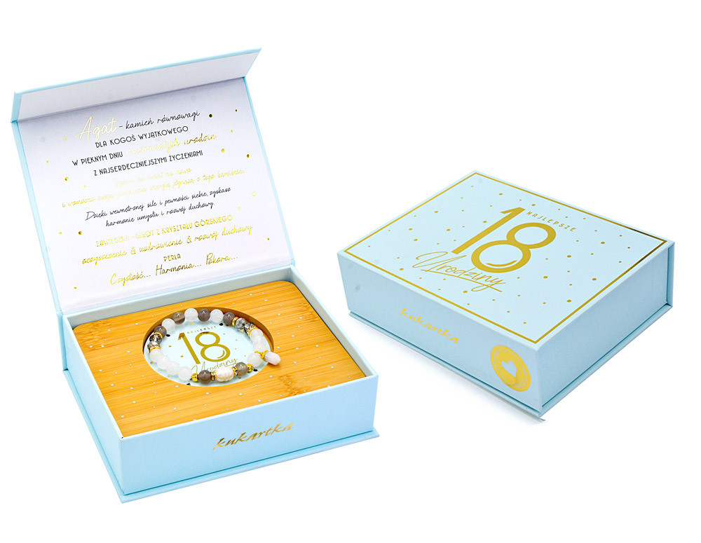 Bransoletka BRC-10 na 18 urodziny Passion Cards