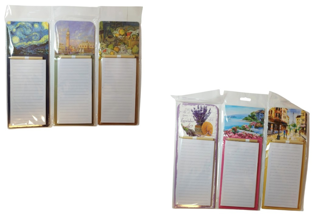 Notes na lodówkę mix wzorów 900918 KTW