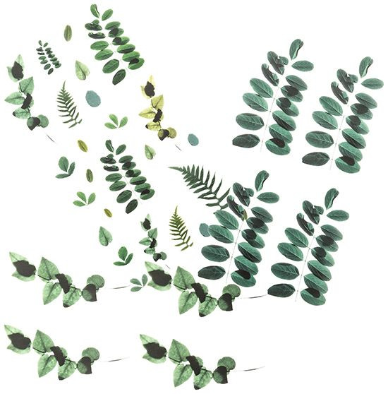 Naklejki PCV - Liście 3szt DPNK-209 Dalprint