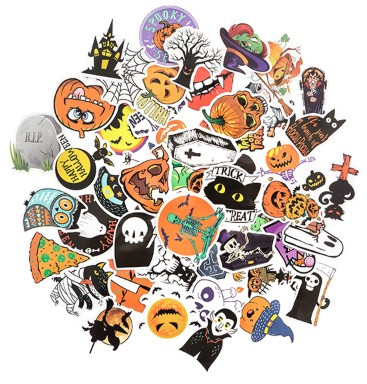 Naklejki winylowe Halloween (50szt) DPNK-220 Dalprint
