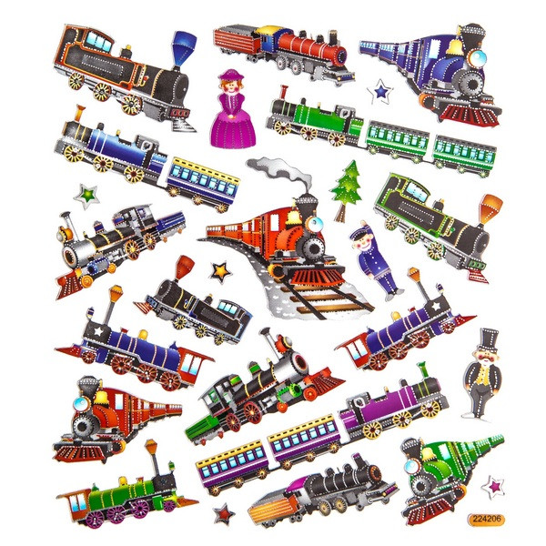 Naklejki - Lokomotywy (26szt) DPNK-234 Dalprint