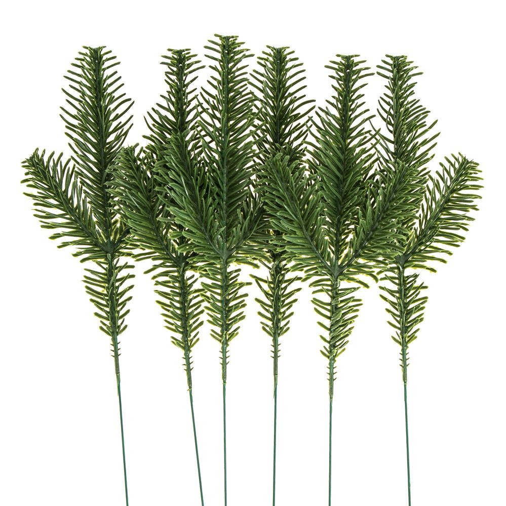 Gałązki sosny 26cm 6szt DPZA-198 Dalprint