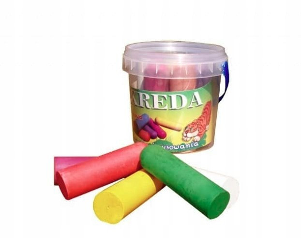 Kreda chodnikowa MarBor wiaderko M4