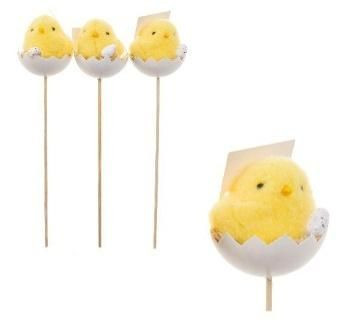 Kurczaczki na piku 5cm SKE9 Wielkanoc Brewis