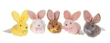 Króliczki na klamerce 5cm SKE12 Wielkanoc Brewis