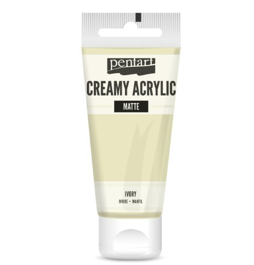 Farba Pentart akrylowa cream mat 60ml kość słoniowa (29703) 511-233 Usługi Rynkowe