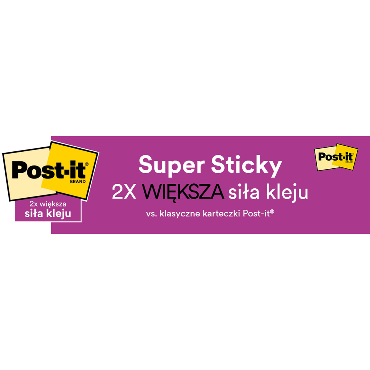 Karteczki samoprzylepne Post-it Super Sticky Cosmic 76x76mm 12x90k
