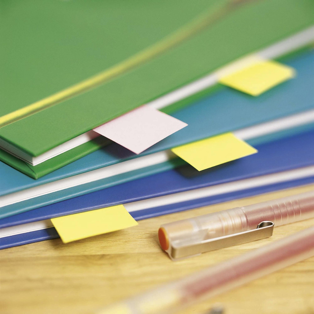 Zakładki indeksujące Post-it neonowe 5kol. 15x50mm 5x100