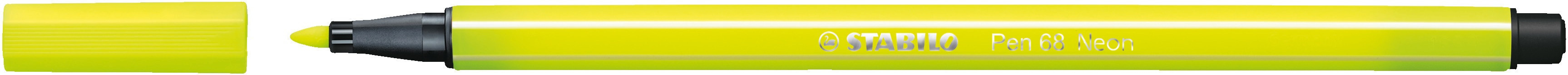 Pisak Stabilo Pen 68 żółty neonowy