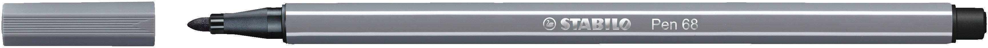 Pisak Stabilo Pen 68 szary ciemny