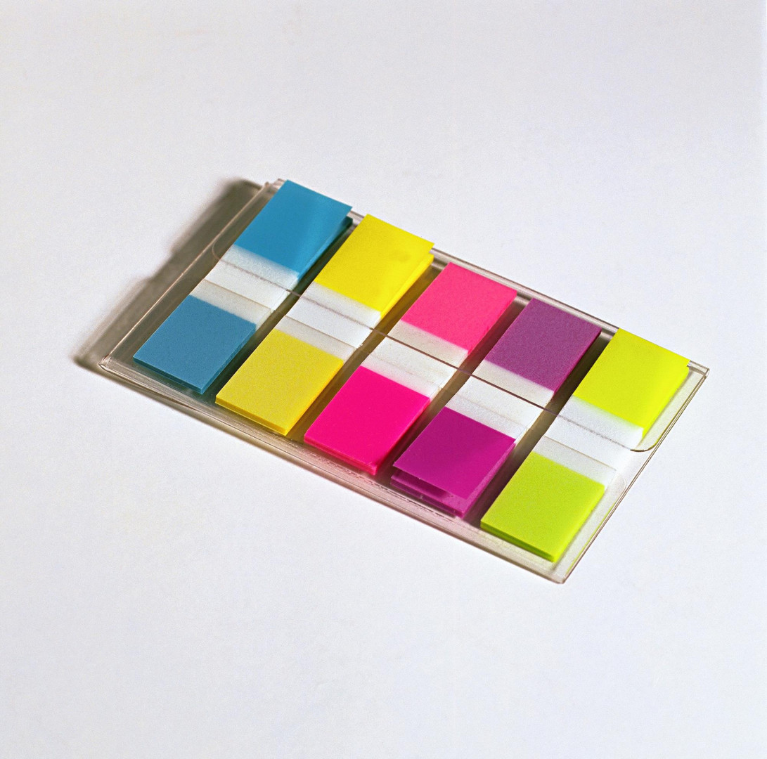 Zakładki indeksujące Post-it Mini neonowe 4kol. 11,9x43,1mm 5x20