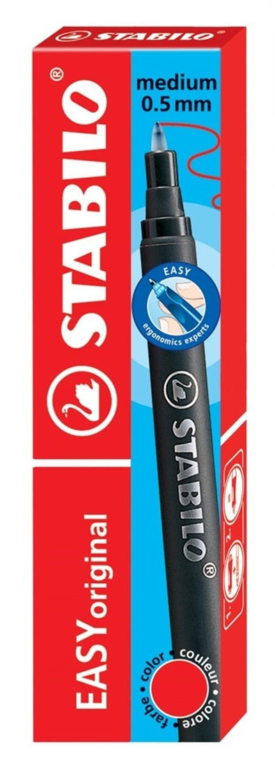 Naboje Stabilo Move czerwone 3szt.