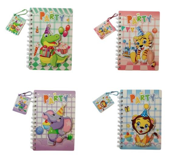 Notes na spirali A5 A-650 Party Zwierzaki KTW 903310