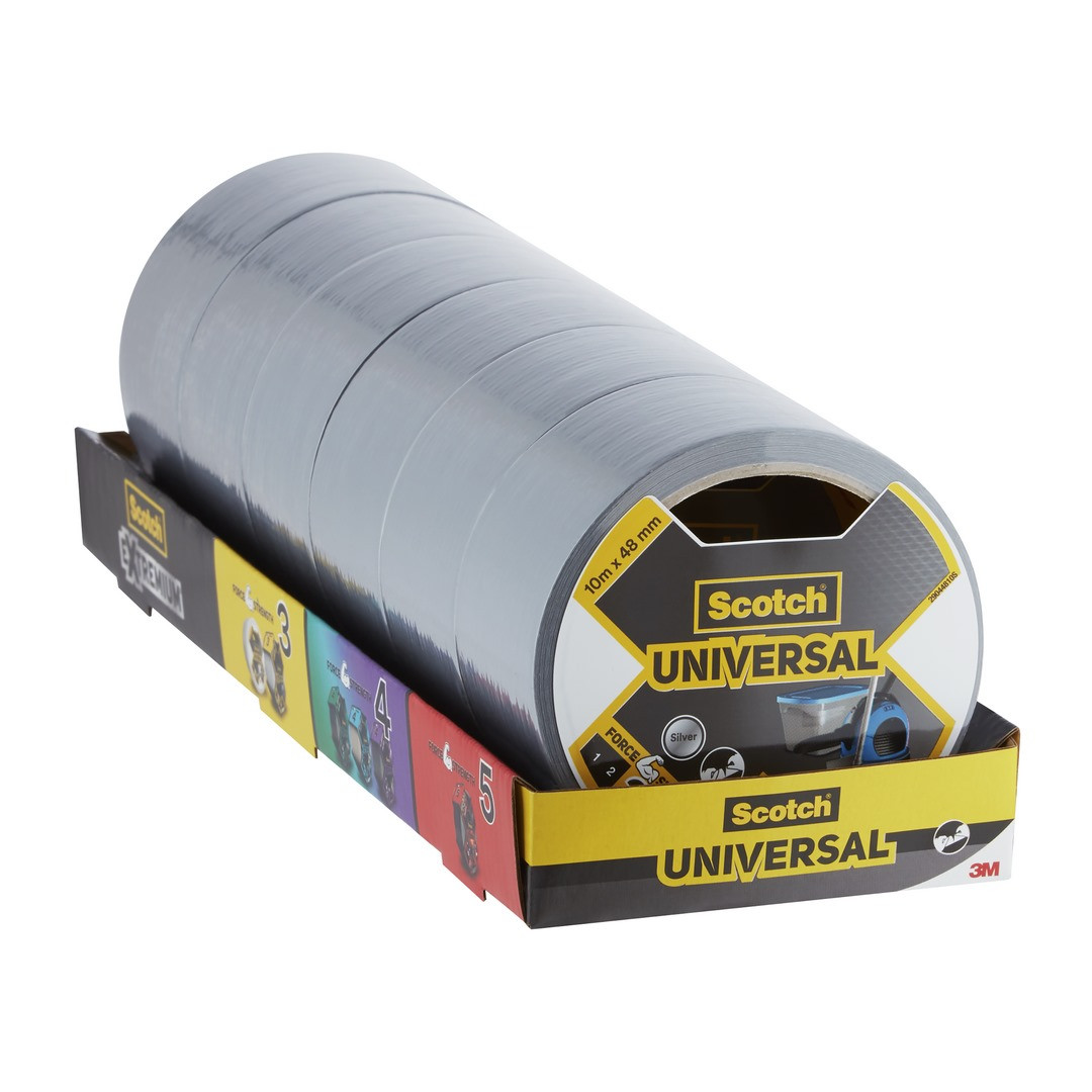 Taśma naprawcza uniwersalna 10m x 48mm srebna Scotch