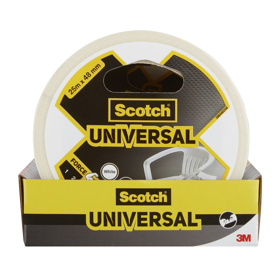 Taśma naprawcza uniwersalna 25mm x 48mm biała Scotch