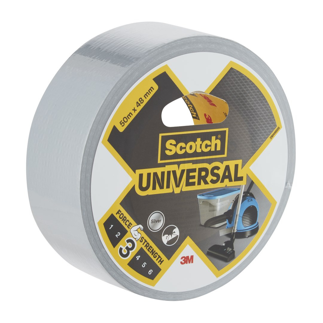 Taśma naprawcza uniwersalna 25m x 48mm srebna Scotch